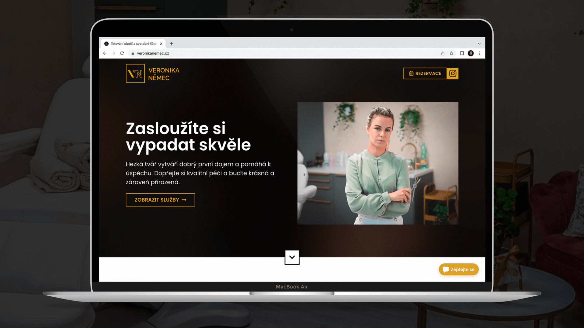Realizace webu | www.veronikanemec.cz